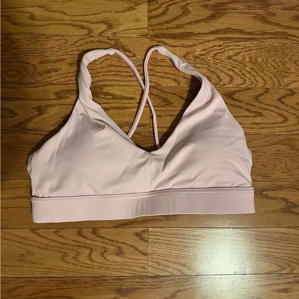 Women's Light Pink Sports Bra
